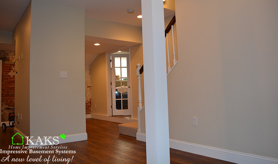 basement finish after photo by Kaks Basements